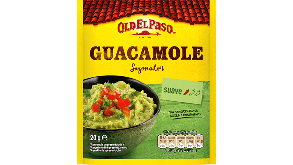 Sazonador para Guacamole